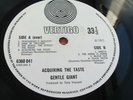 GENTLE GIANT - ACUIRING THE TASTE 1971 UK LP 1st Press Vertigo Swirl EX+ HEAR