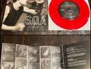 S.O.A. First Demo 12/29/80 7” Red Vinyl-state of alert black flag embrace faith