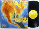 DEF LEPPARD First Strike LP Flash Records Belgium 1985 VG+/VG++ vinyl   a567