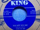Sticks McGhee - Head Happy With Wine - 1953 Rare Blues 45 on KING
