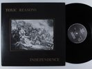 TOXIC REASONS Independence BITZCORE LP VG+ germany w/ lyric poster *