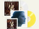 SIGNED art Card Lana Del Rey - Blue Banisters RED, YELLOW & WHITE LPs