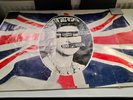 Sex pistols Original  God save the Queen promo poster.  fully in tact 27 1/4 x39