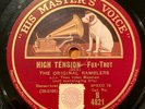 RARE EUROJAZZ   Original Ramblers   High Tension/Alabamy Snow   HMV B4821 (hot )