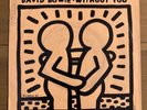 DAVID BOWIE Without You 45 Original 1984 EMI B-8190 KEITH HARING EX/VG+
