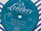 RARE Rockabilly 78 rpm Eddie Cochran DRIVE IN SHOW / AM I BLUE LIBERTY 55087