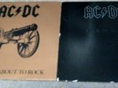 AC/DC AC DC Back In Black, For Those About to Rock, We Salute You vinyl LP Lot
