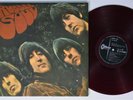 BEATLES Rubber Soul ODEON LP japan w/insert RED WAX 1st pressing flipback RARE