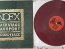 NOFX - Backstage Passport Soundtrack LP RED W/ GOLD SPLATTER Vinyl - Fat Wreck