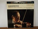 HEIFETZ SIBELIUS VIOLIN RCA LIVING STEREO SHADED DOG 1S/1S LP VINYL ALBUM