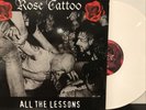 Rose Tattoo – All The Lessons LP [White] 2005 Rose Tattoo T.F.F.T Germany EX/NM