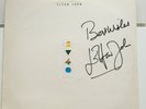 Signed sleeve  Too Low for Zero, Elton John