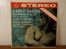 SAINT-SAENS SYMPHONY NO.3 C MINOR OP.78 MARCEL DUPRE PAUL PARAY LP VINYL ALBUM