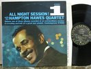 Hampton Hawes All Night Session V.1 DG Black Lbl Stereo Original VG++ Jim Hall