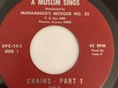 Rare Spoken Word Afro Beat 45/ A Muslim Sings