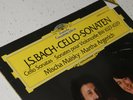 DGG digital 415 471-1 Mischa Maisky Bach Cello Sonatas Martha Argerich ED1 NM