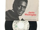 JACKIE WASHINGTON WHY WON'T THEY LET ME BE soul 45 rpm record