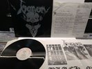 1982 VENOM BLACK METAL NEAT RECORDS ENGLAND 1ST PRESS w/ POSTER & INSERT vg/vg