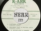 MO Hillbilly Bluegrass Gospel Bop EP 45 DILLARD BROS JOHNNY CAPPS on K-ARK hear