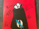 QUEENS OF THE STONE AGE 'LIKE CLOCKWORK' SIGNED DELUXE DOUBLE LP MINT
