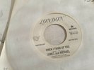 JAMES AND MICHAEL  WHEN I THINK OF YOU/SAME PROMO LONDON 257