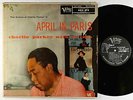 Charlie Parker - April In Paris LP - Verve - MG V-8004 Mono DG VG+