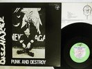 DISCHARGE PUNK AND DESTROY VAP 35122-25 Japan VINYL LP