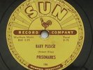 R&B Doo Wop THE PRISONAIRES Baby Please/Just Walkin' In The Rain SUN 186 78 HEAR
