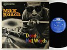 Max Roach - Deeds, Not Words LP - Riverside - RLP 12-280 Mono DG