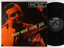 Stan Getz - More West Coast Jazz LP - Verve - MG V-8177 Mono DG VG+