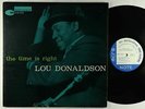 Lou Donaldson - The Time Is Right LP - Blue Note BLP 4025 Mono DG RVG Ear W 63rd