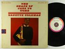 Ornette Coleman - The Shape Of Jazz To Come LP - Atlantic Bullseye Label Mono DG