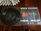 2 EP  Quinta Stagione, Forse Domani Sheyla...Prog rock Italy Obscure disc Rare.