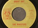 WHISPERS: i can't see myself leaving you / great day SOUL CLOCK 7