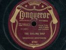 78tk-hillbilly-CONQUEROR 8782-Crowder Brothers-(Sailing Ship/New Maple on hill)