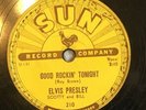 Elvis Presley Vocal Good Rockin’ I Don’t Care- SUN 210 ORIGINAL 1954 SHELLAC 78