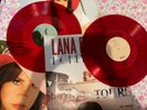 Lana del Rey Honeymoon Limited Edition Red Vinyl with damaged cover