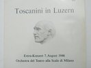 TOSCANINI IN LUZERN  1981 M-  SWISS IMPORT   BEETHOVEN   WAGNER