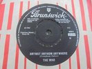 The Who - Anyway Anyhow Anywhere 1965 UK 45 BRUNSWICK EX