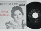 BRENDA LEE Sweet Nothin's DECCA 45 BEAUTIFUL VG++ w/picture sleeve RARE
