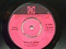 The Kinks Dave Davies Hold My Hand. 7 Inch Single, Irish Pressing. 7N.17678