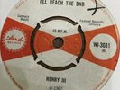 REGGAE 45 Henry III (Buckley) - I'll reach the end / Won't go away UK Island