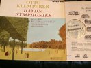 KLEMPERER conducts HAYDN Symphonies 98 & 101. Columbia BLUE label SAX 2395.