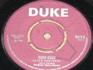 LLOYD ROBINSON   CUSS CUSS b/w LAVENDER BLUE   UK SKA DUKE 7