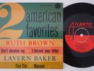 LAVERN BAKER / RUTH BROWN rare Sweden only EP Tiny Tim R&B popcorn northern soul