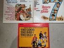The Good The Bad And The Ugly RETURN OF THE 7 Motion Soundtrack LP 1967 VG+ LOT