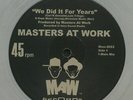 MASTERS AT WORK - We Did It For Years - Vinyl (silver vinyl 12