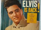 CRANIUMS Elvis Presley ELVIS IS BACK orig MONO long play Lp w/inner hype sticker
