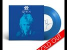 QUEEN THE GREATEST POP UP STORE ROGER TAYLOR RADIO GA GA 7” BLUE VINYL Coloured
