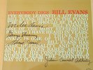BILL EVANS, Everybody Digs. Analogue Productions 180g